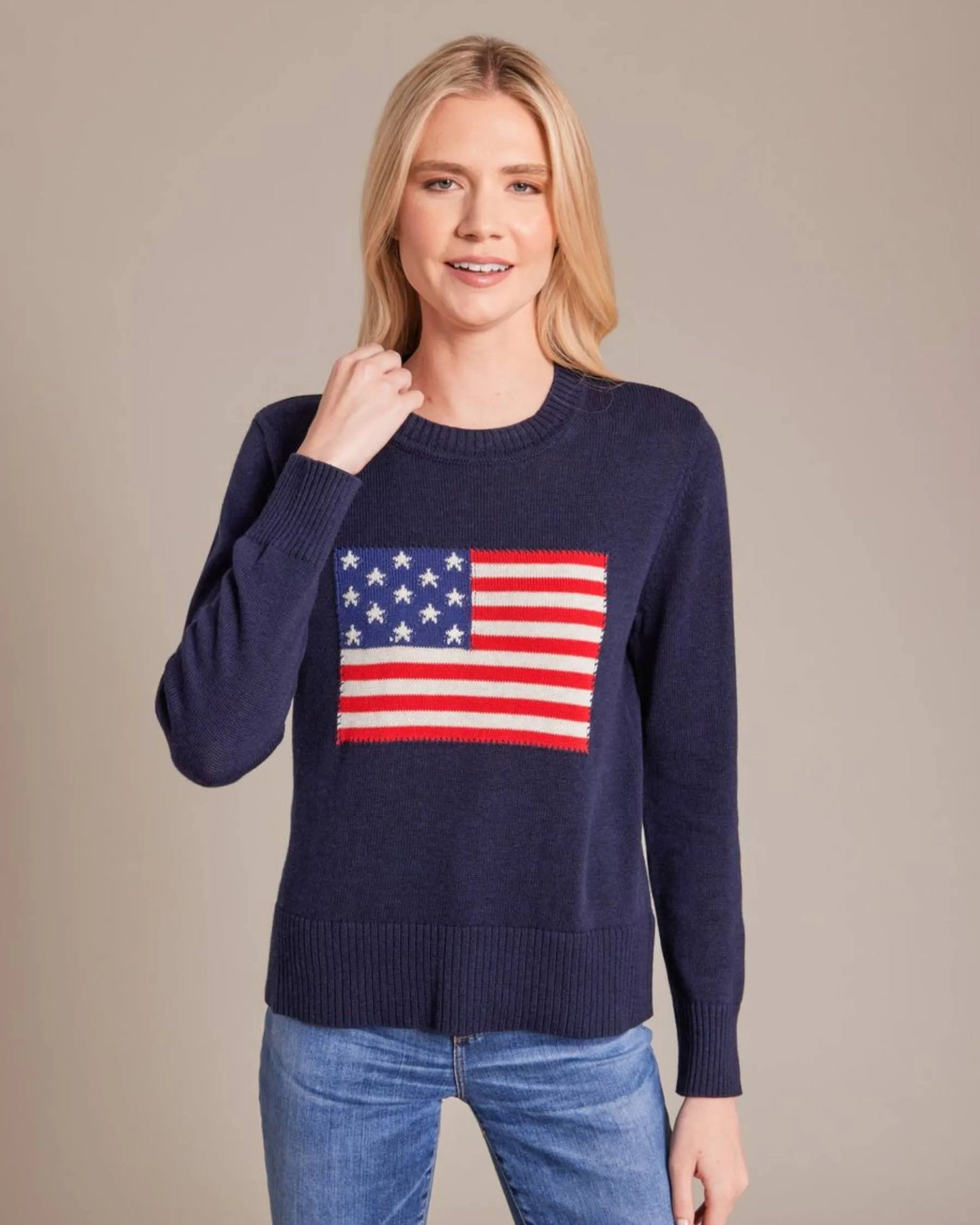 Alashan Cashmere Vintage Flag Sweater