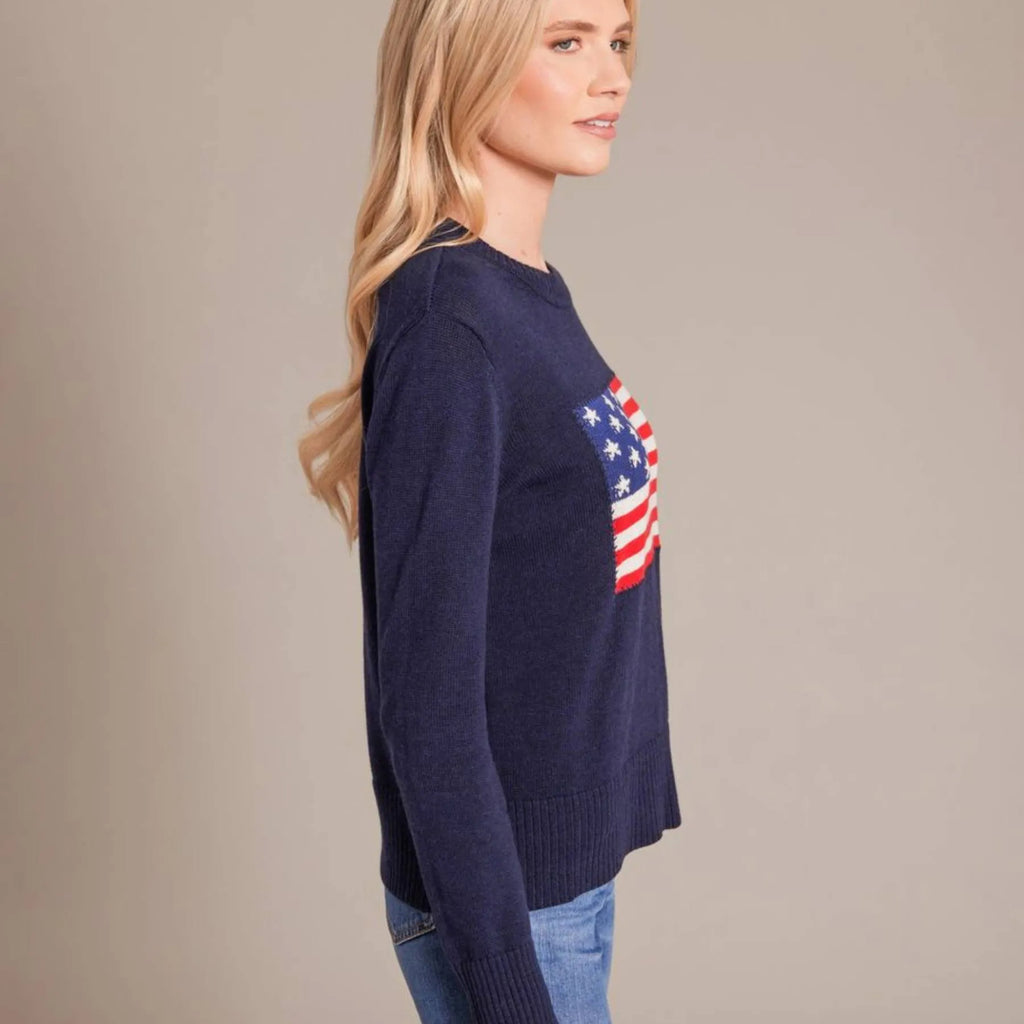 Alashan Cashmere Vintage Flag Sweater