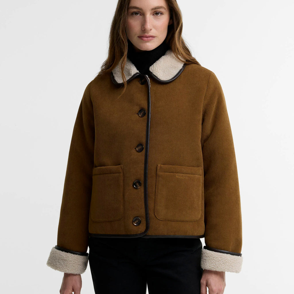 Barbour Penny Fleece Cord Jacket