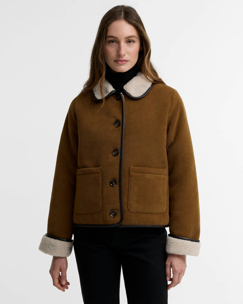 Barbour Penny Fleece Cord Jacket