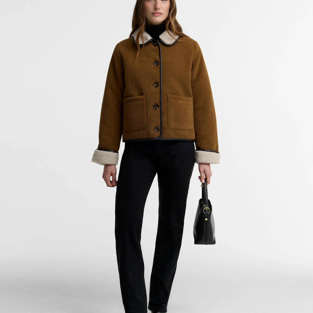 Barbour Penny Fleece Cord Jacket