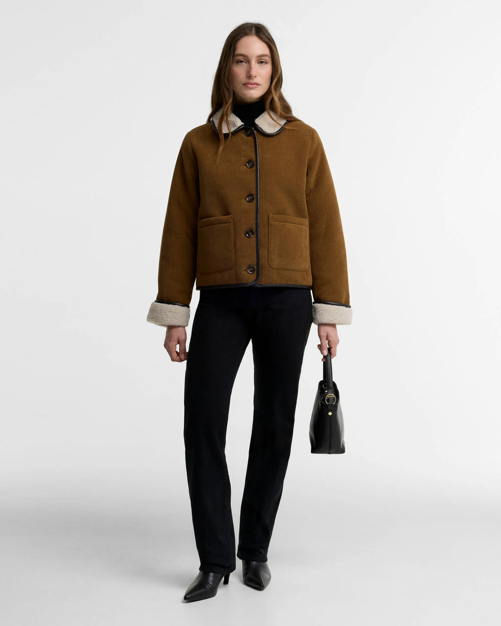 Barbour Penny Fleece Cord Jacket