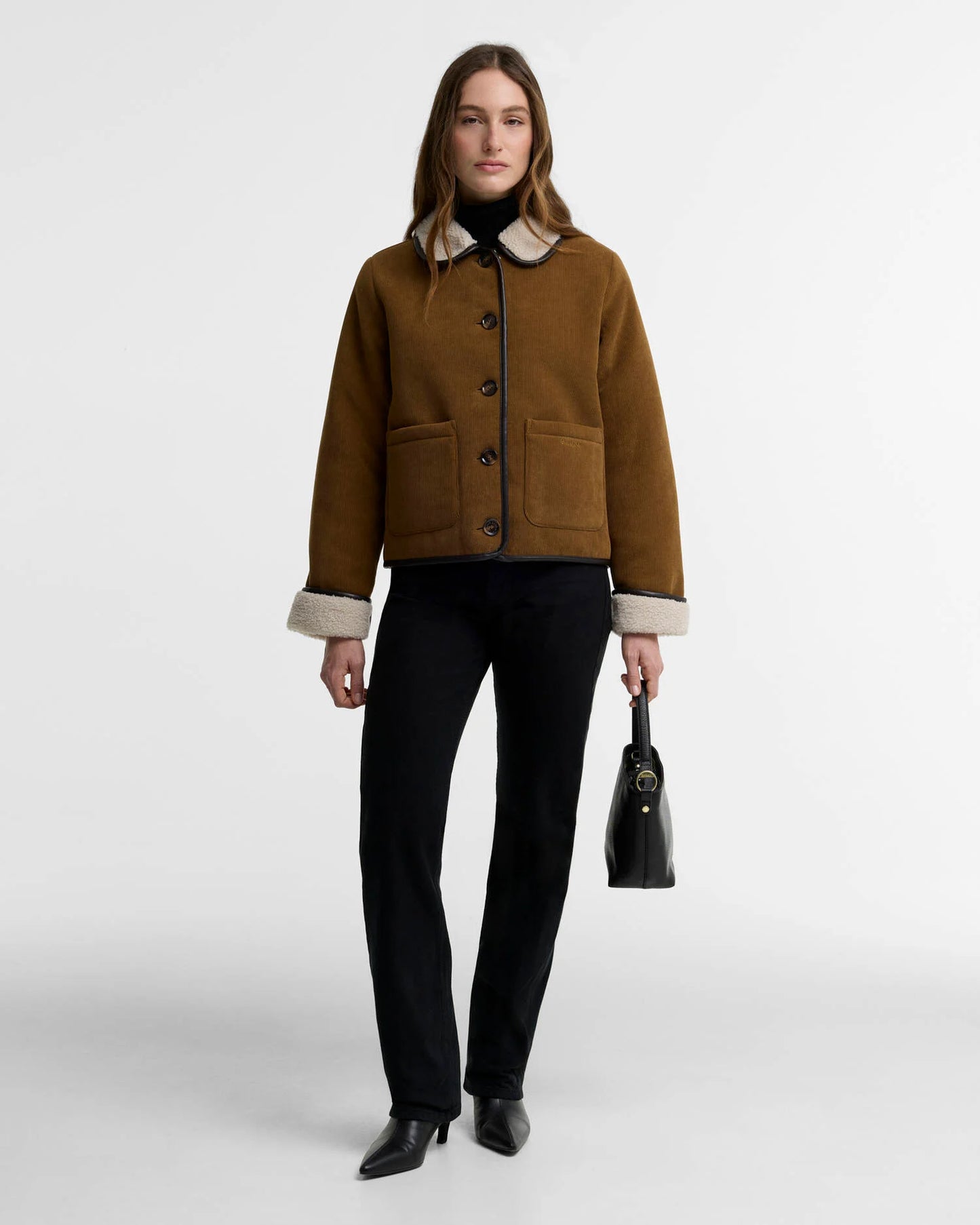 Barbour Penny Fleece Cord Jacket