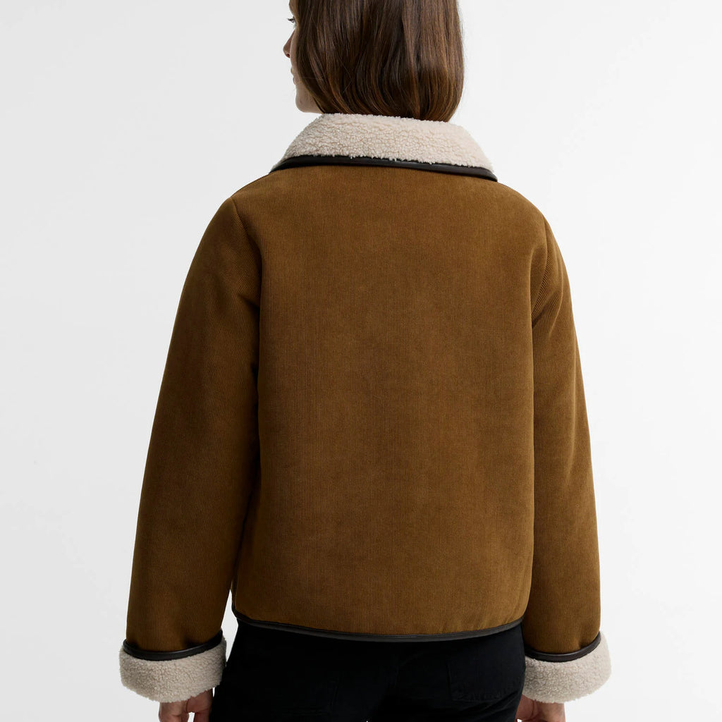Barbour Penny Fleece Cord Jacket