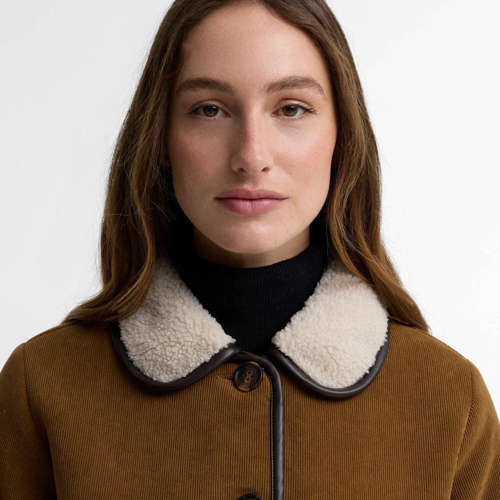Barbour Penny Fleece Cord Jacket