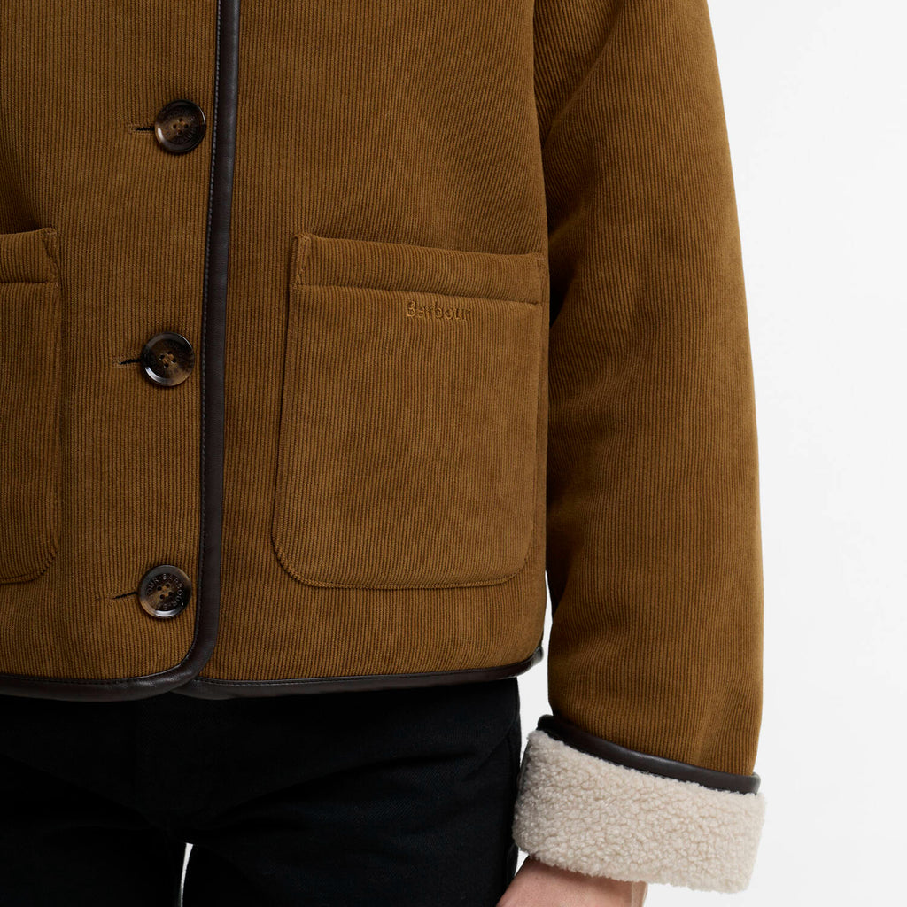 Barbour Penny Fleece Cord Jacket