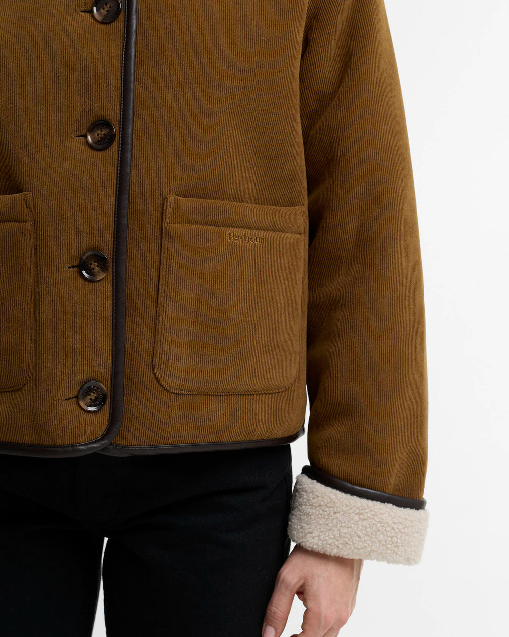 Barbour Penny Fleece Cord Jacket