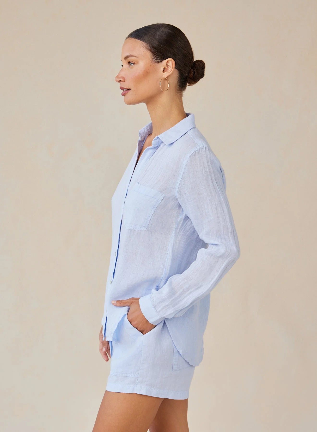 Bella Dahl Pocket Button Down
