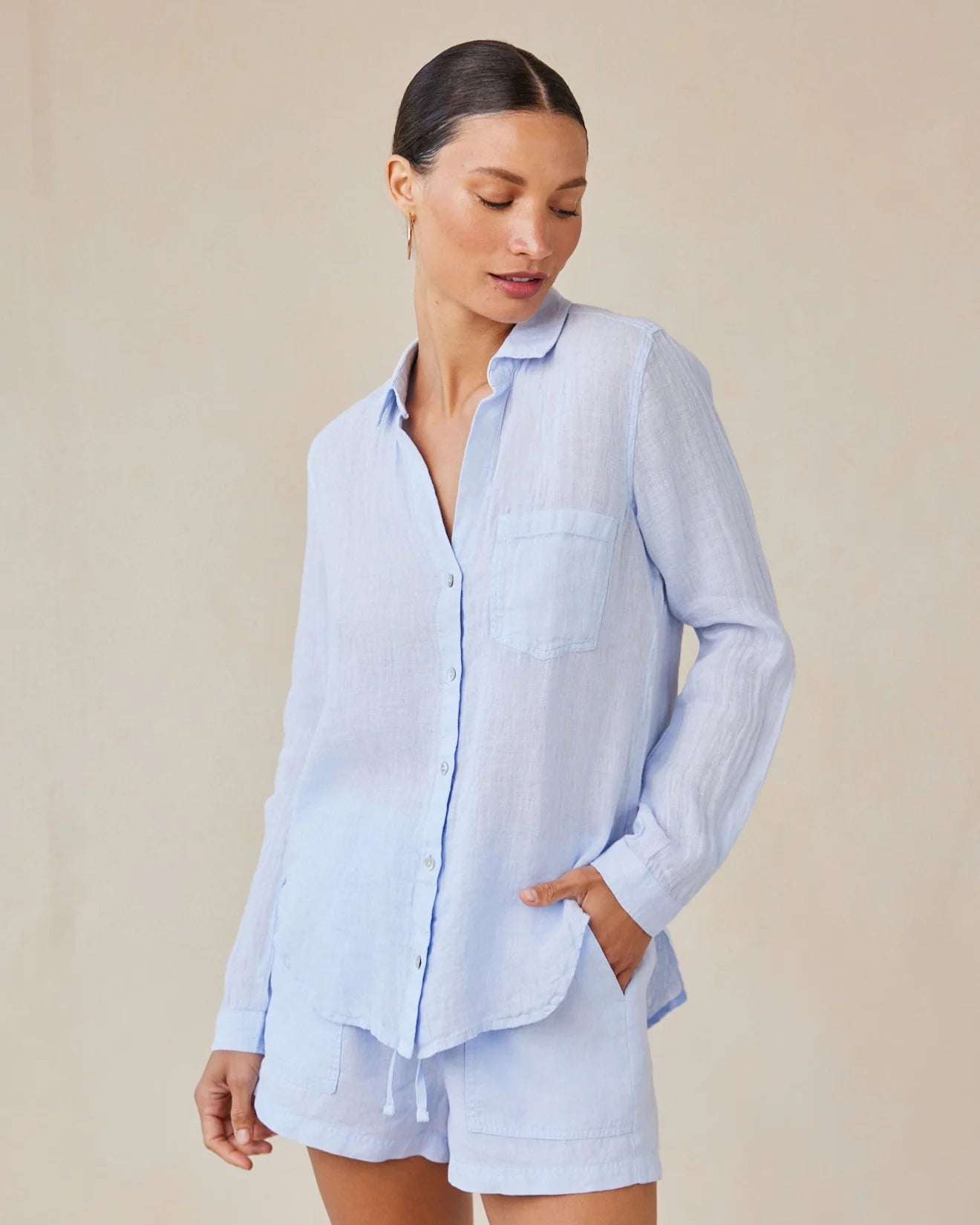 Bella Dahl Pocket Button Down