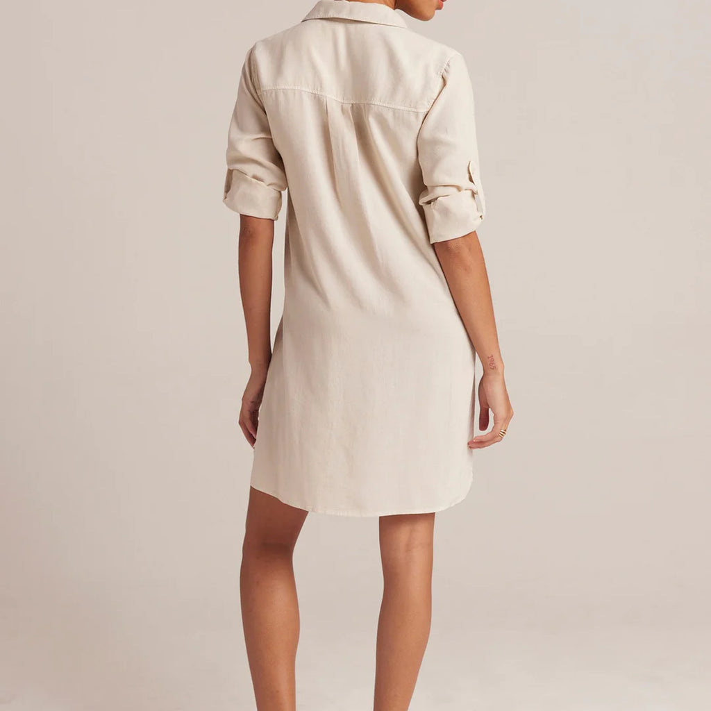 Bella Dahl Long Sleeve A-Line Shirt Dress