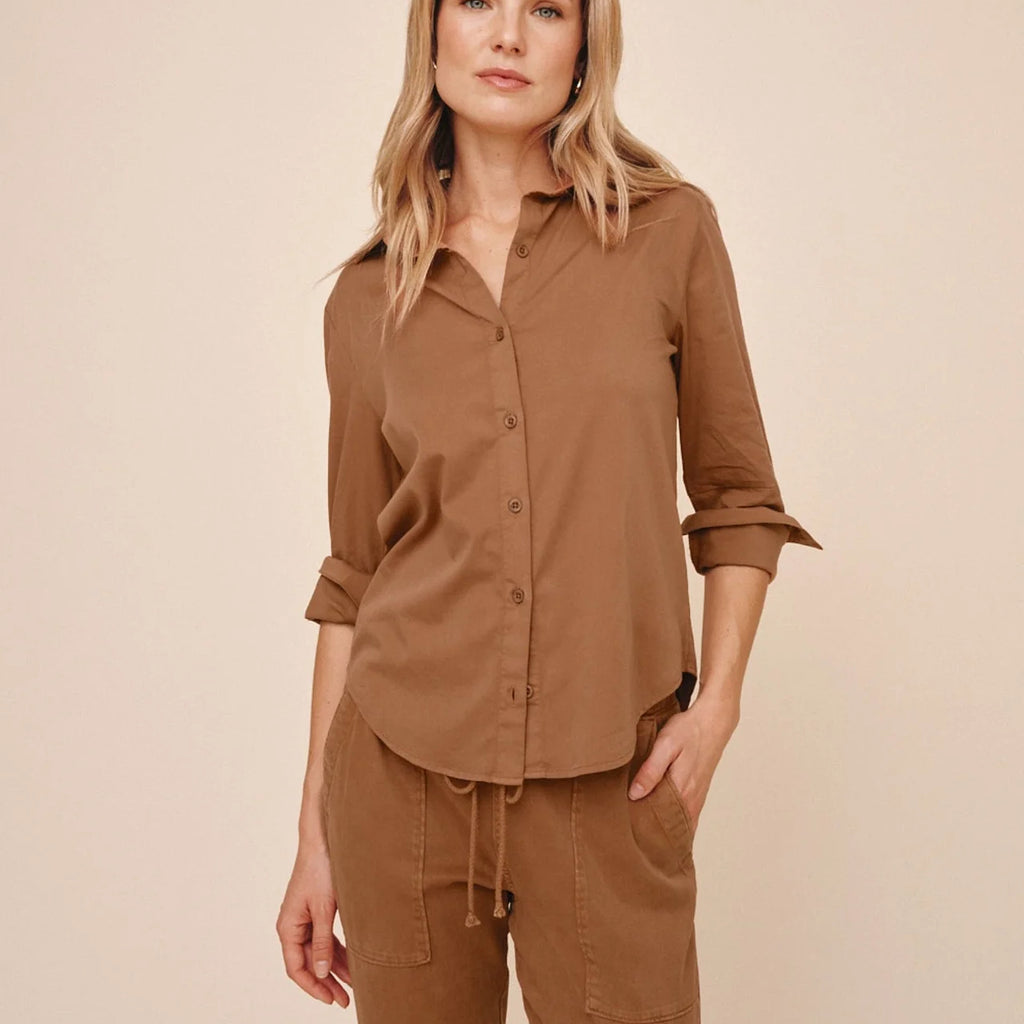 Bella Dahl Long Sleeve Clean Shirt