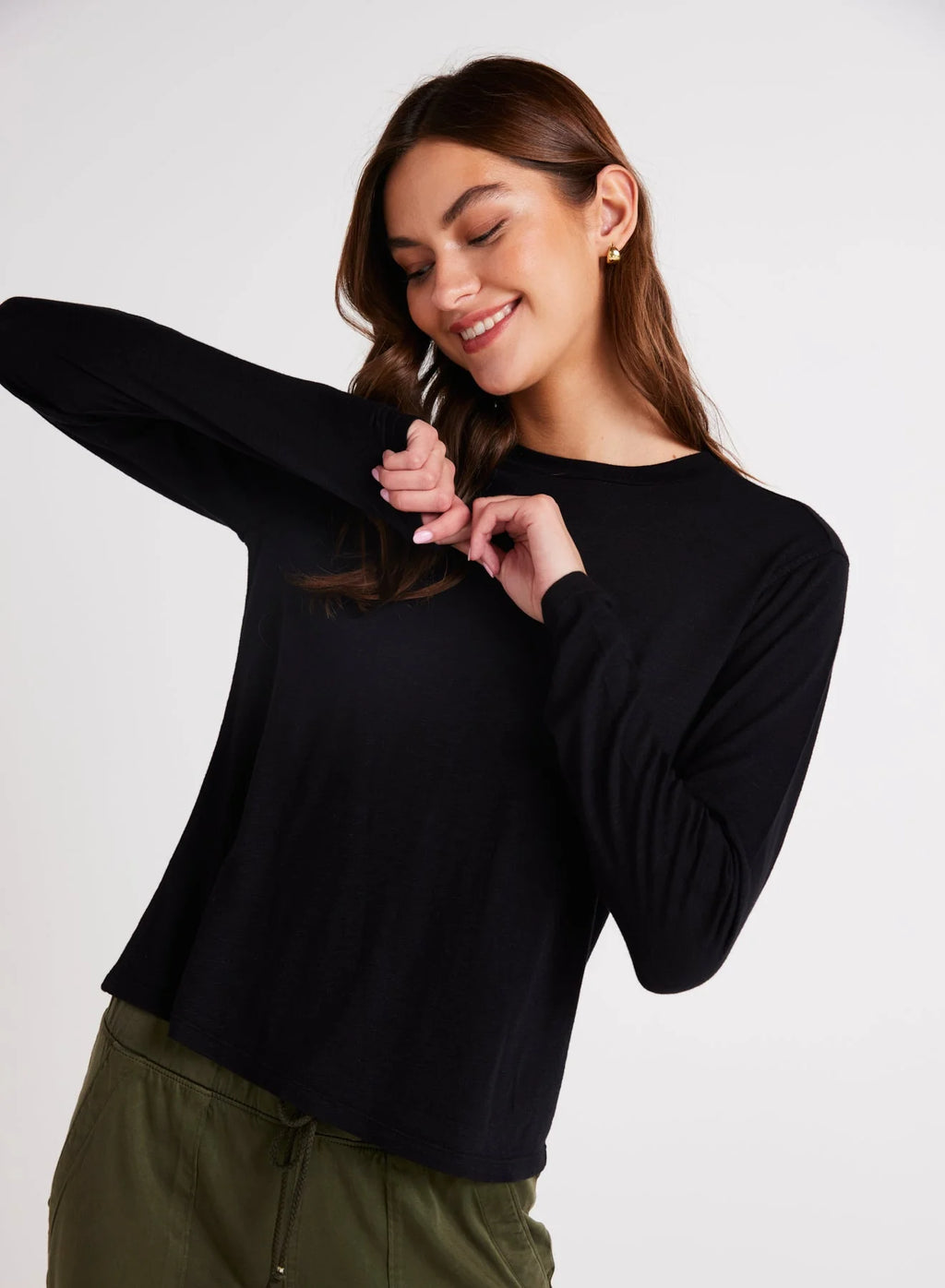 Bella Dahl Long Sleeve Crew Tee