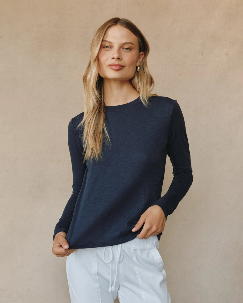 Bella Dahl Long Sleeve Crew Tee