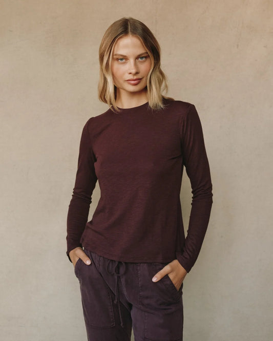 Bella Dahl Long Sleeve Crew Tee