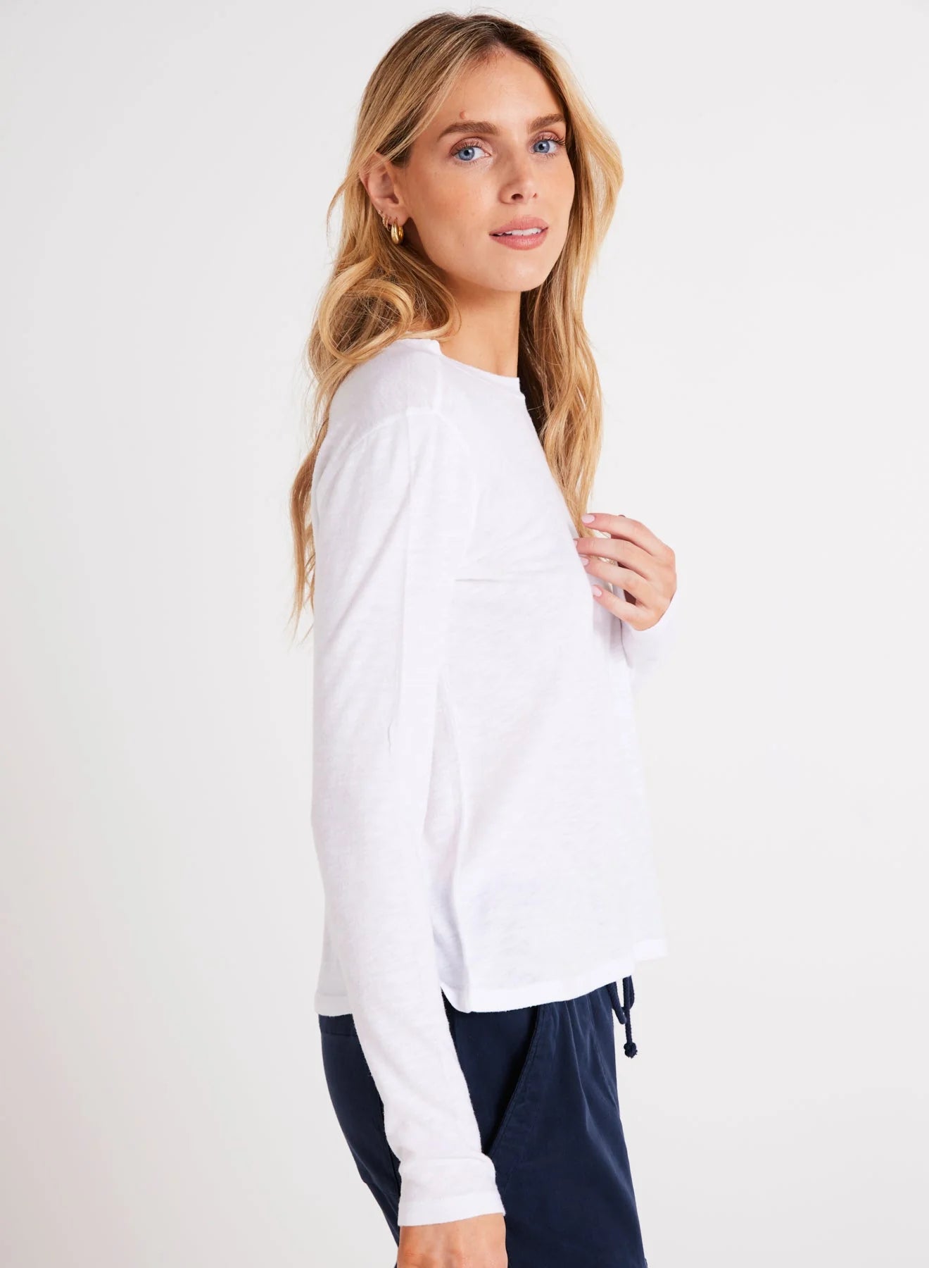 Bella Dahl Long Sleeve Crew Tee