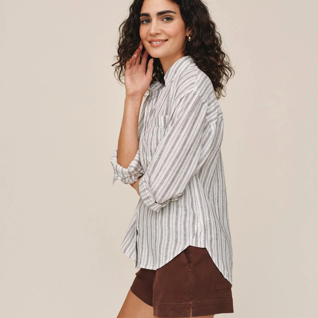 Bella Dahl Long Sleeve Oversize Pocket Shirt