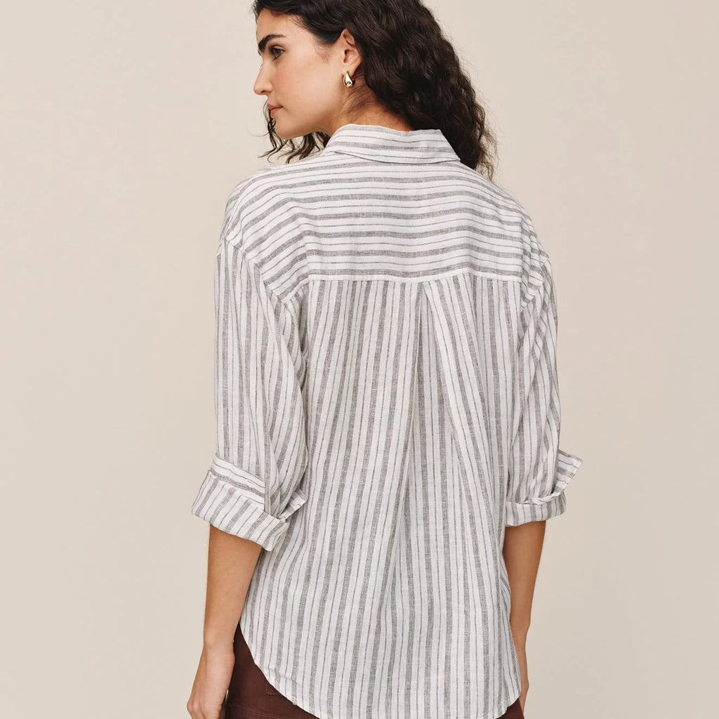 Bella Dahl Long Sleeve Oversize Pocket Shirt