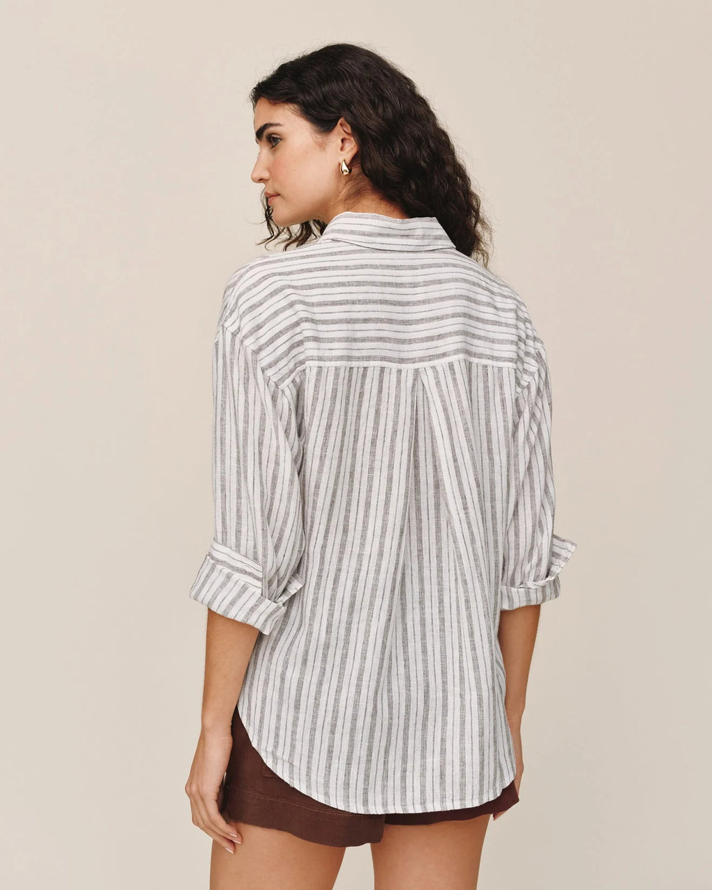 Bella Dahl Long Sleeve Oversize Pocket Shirt