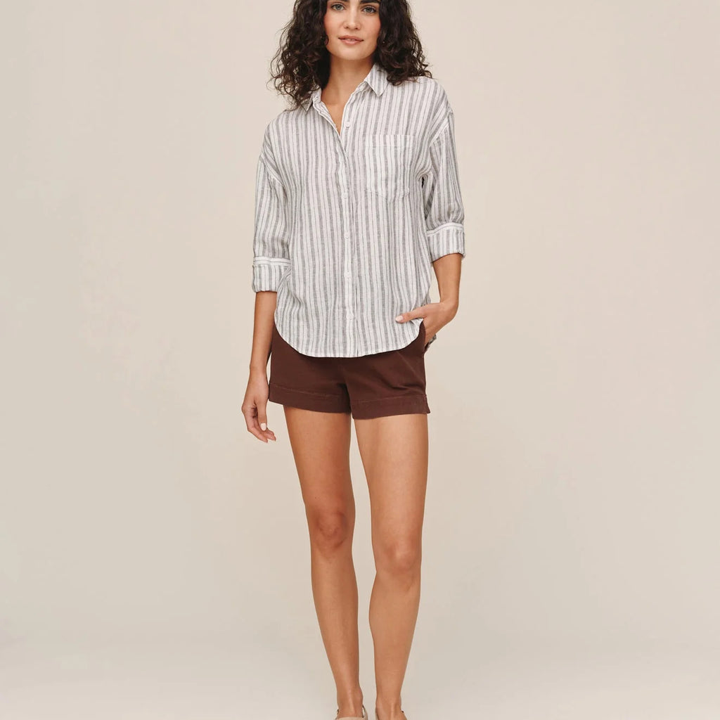 Bella Dahl Long Sleeve Oversize Pocket Shirt