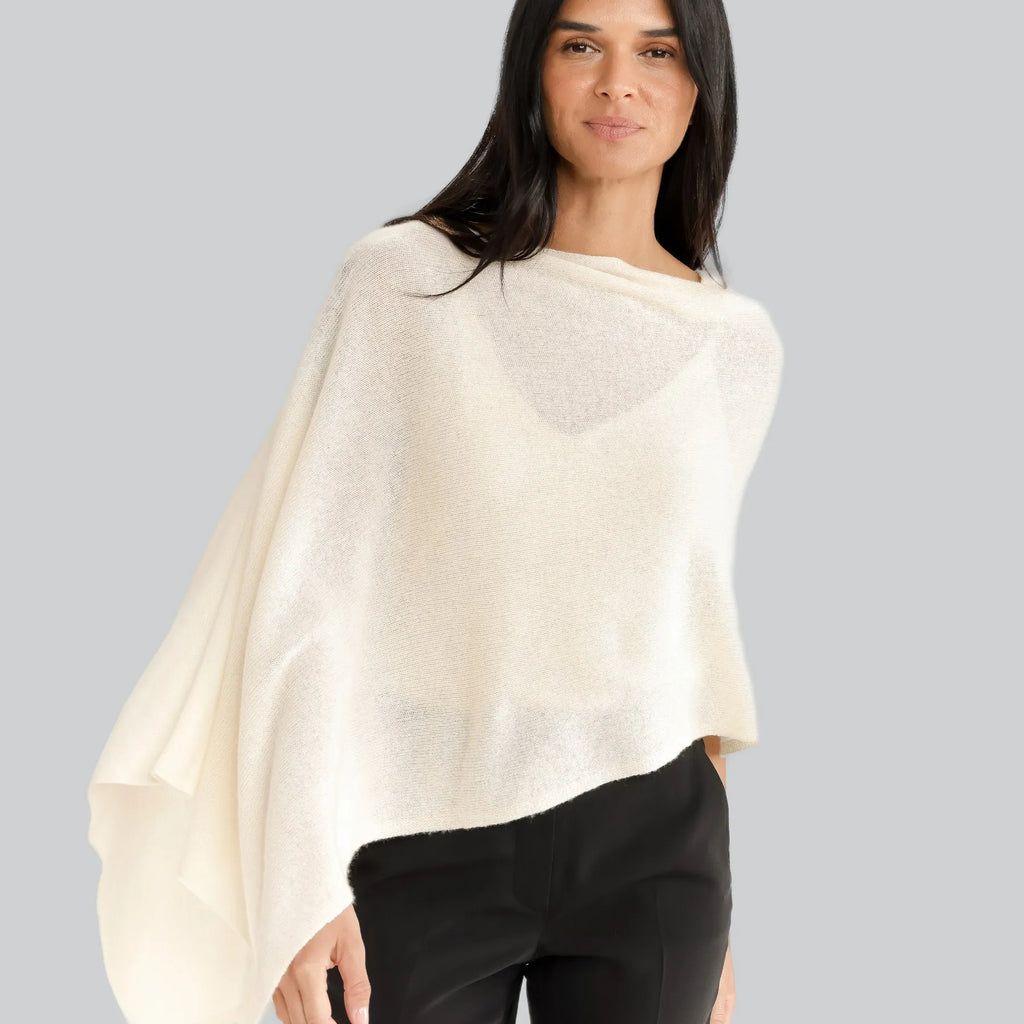Alashan Cashmere Dress Topper Poncho