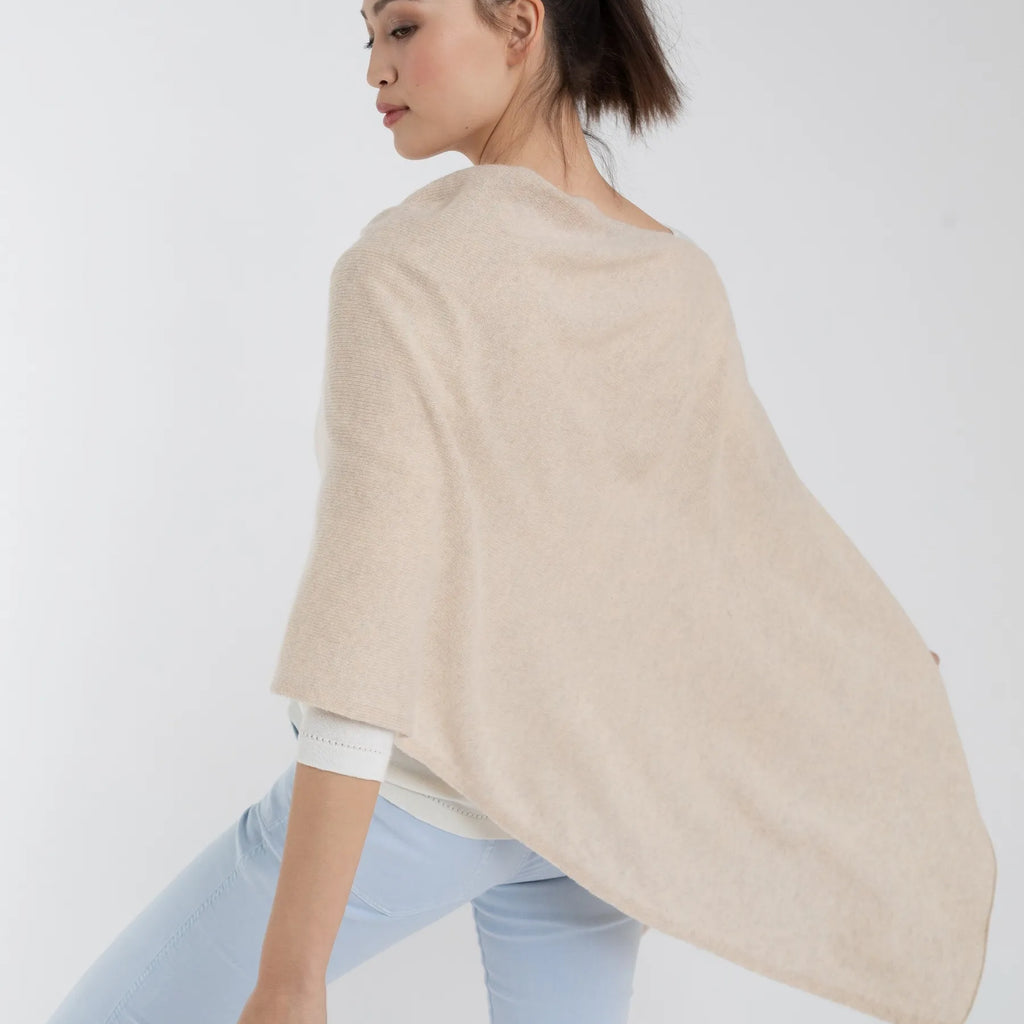 Alashan Cashmere Dress Topper Poncho