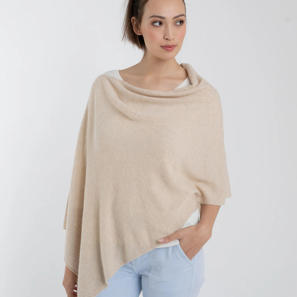 Alashan Cashmere Dress Topper Poncho