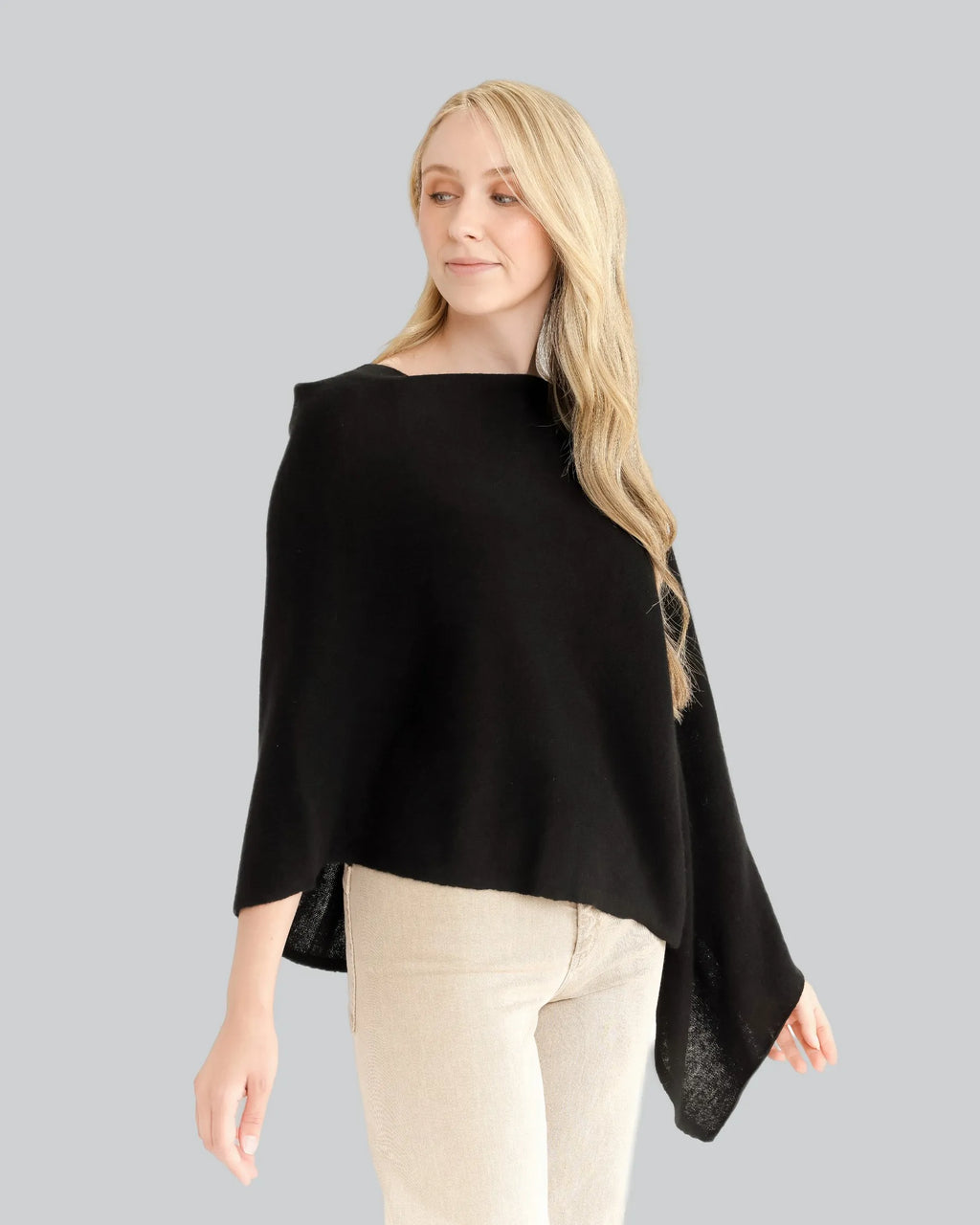 Alashan Cashmere Dress Topper Poncho
