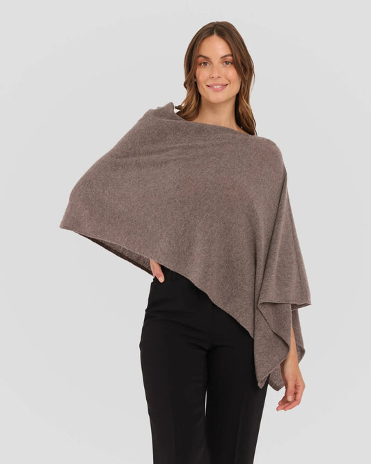Alashan Cashmere Dress Topper Poncho