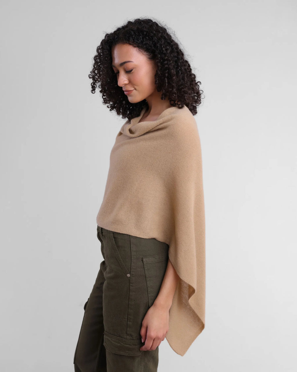 Alashan Cashmere Dress Topper Poncho