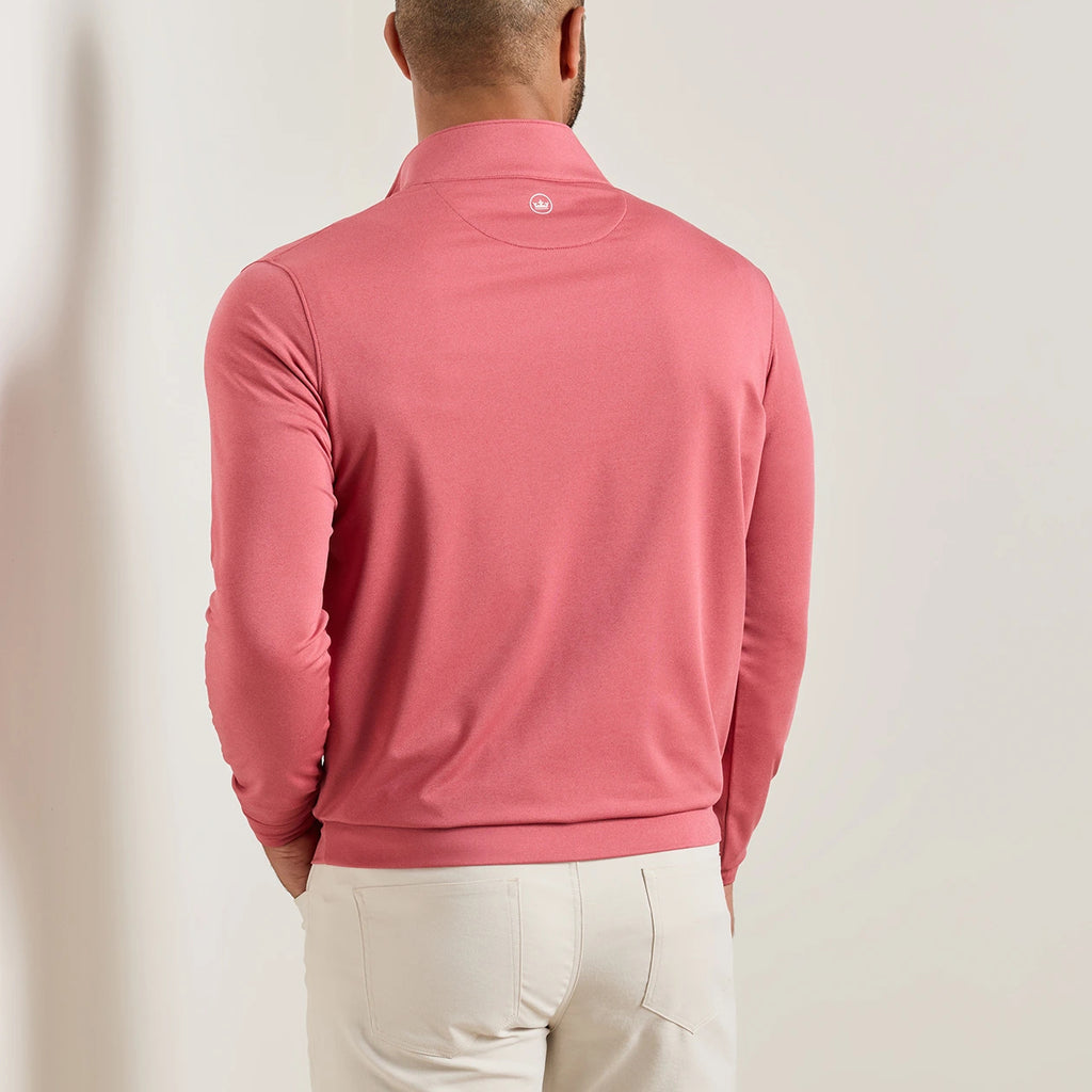 Peter Millar Crown Sport Perth Mélange Performance Quarter-Zip