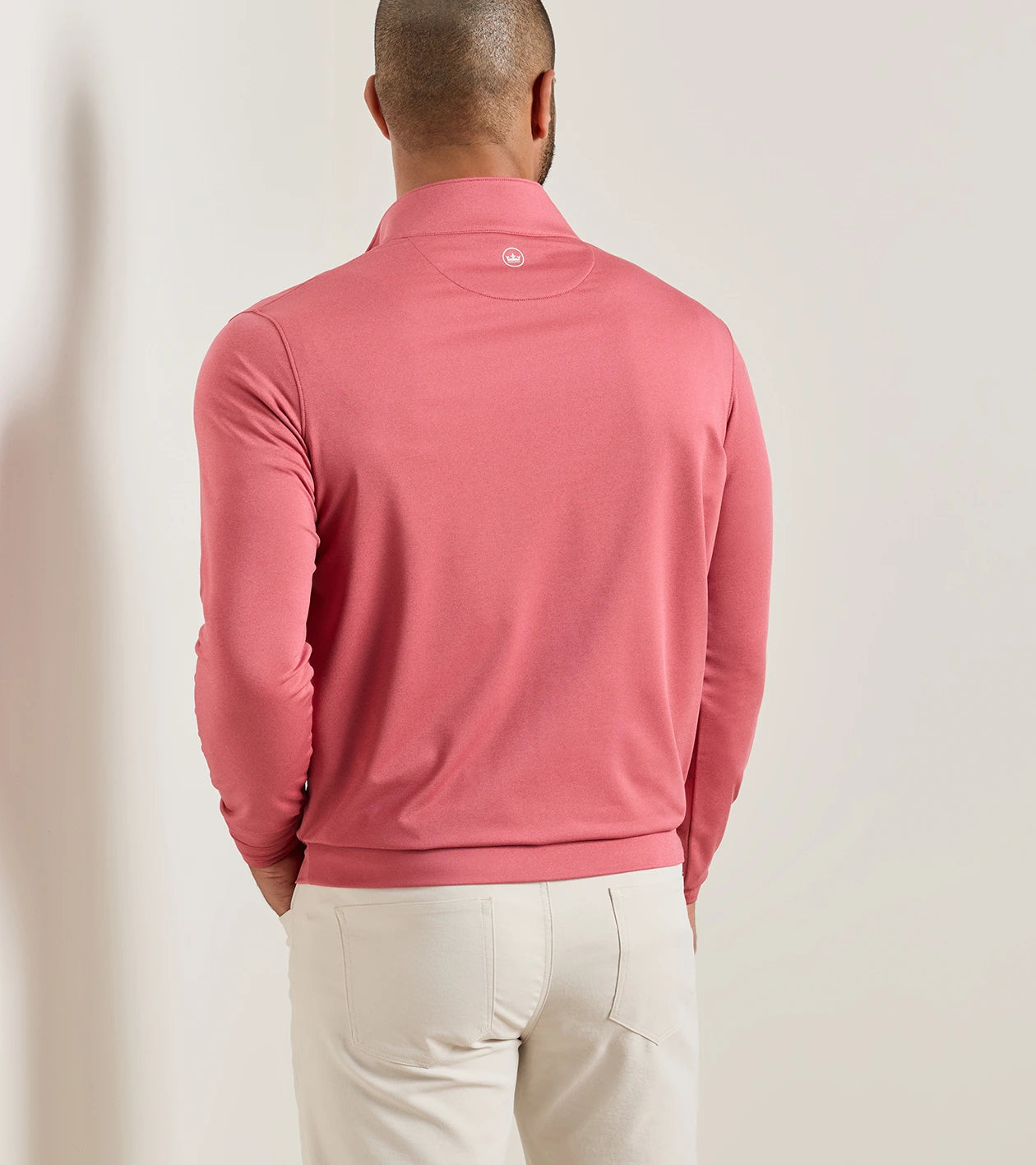 Peter Millar Crown Sport Perth Mélange Performance Quarter-Zip