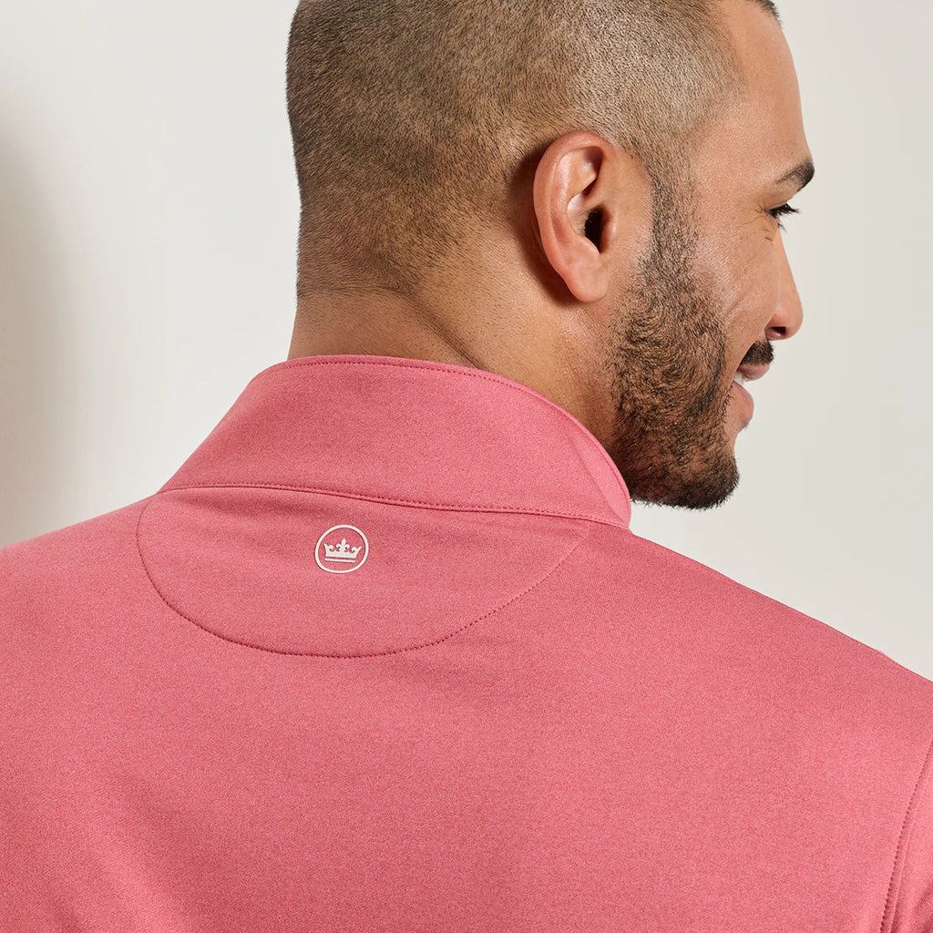 Peter Millar Crown Sport Perth Mélange Performance Quarter-Zip