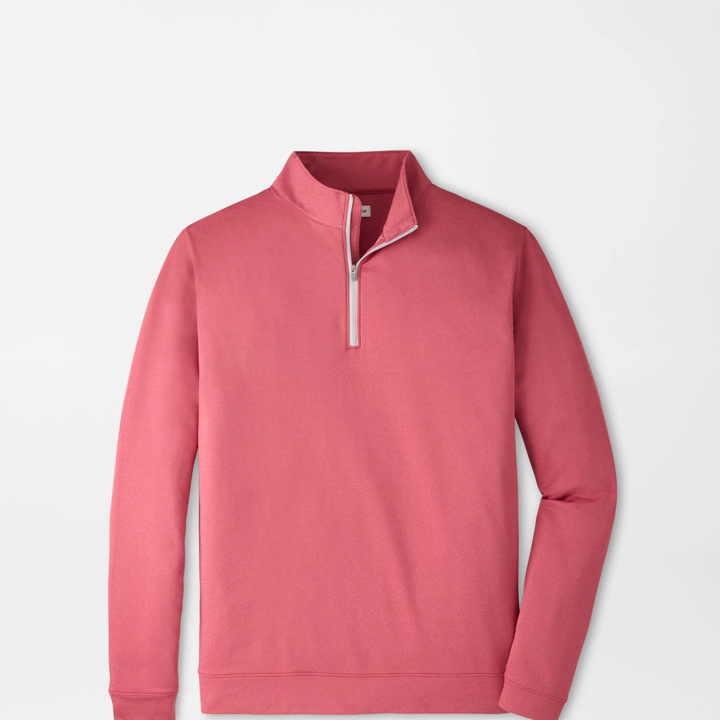 Peter Millar Crown Sport Perth Mélange Performance Quarter-Zip