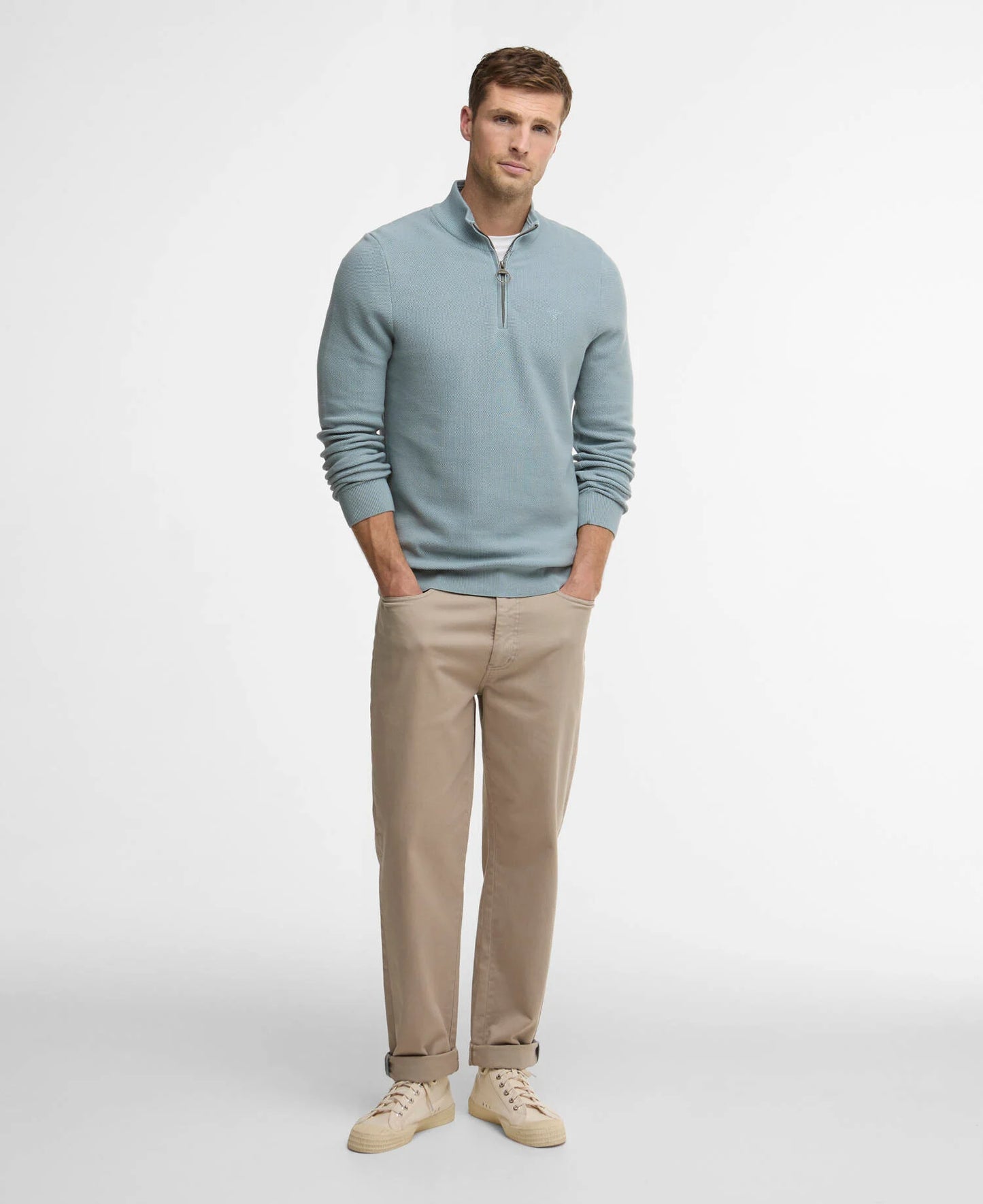 Barbour Essential Honeycomb Quarter-Zip