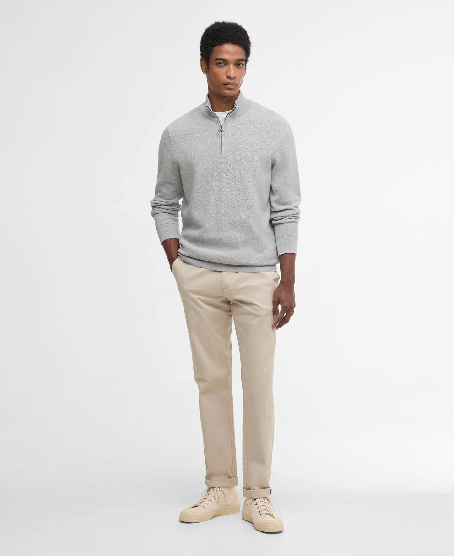 Barbour Essential Honeycomb Quarter-Zip