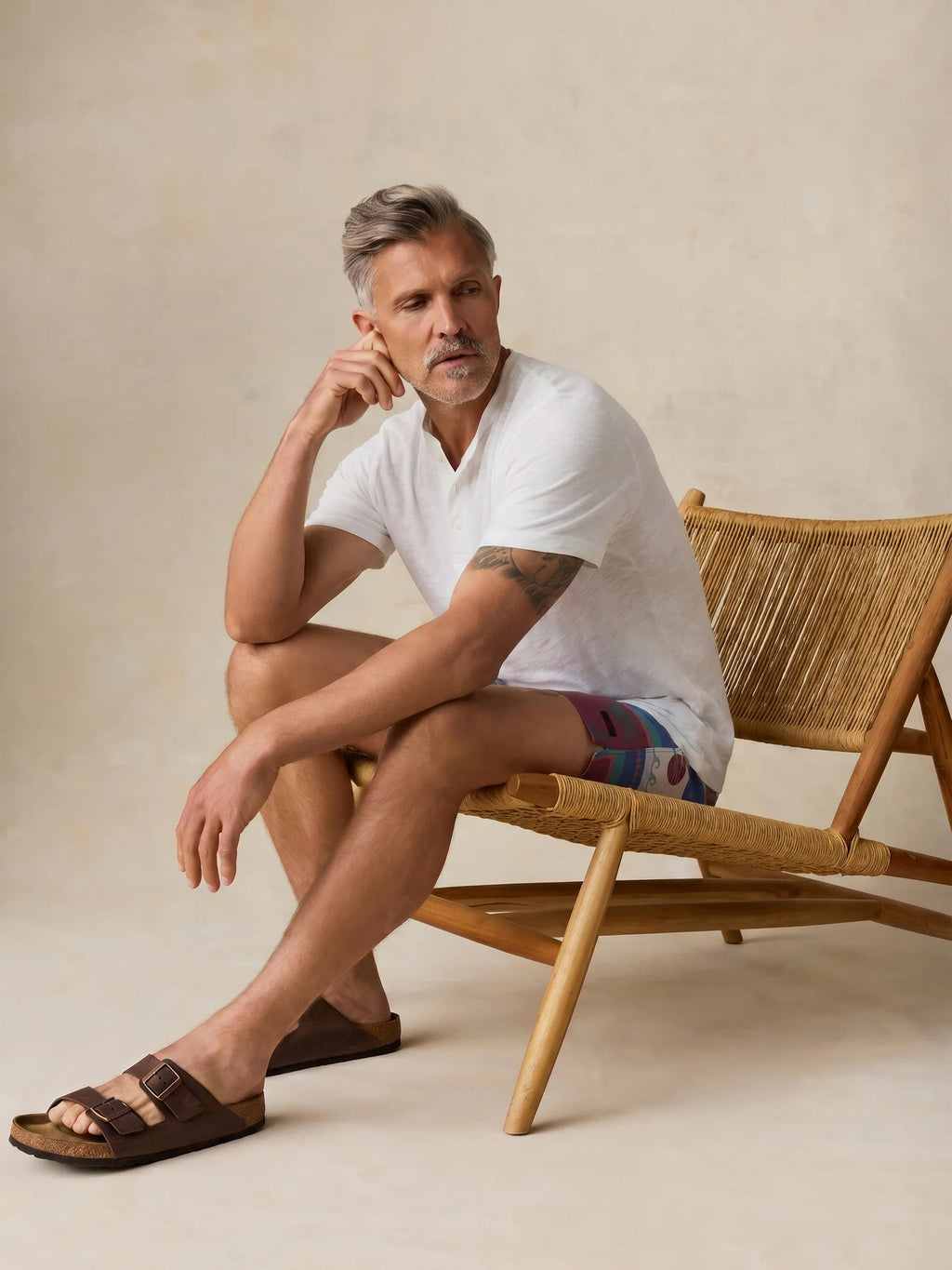 Faherty Short-Sleeve Sunwashed Henley