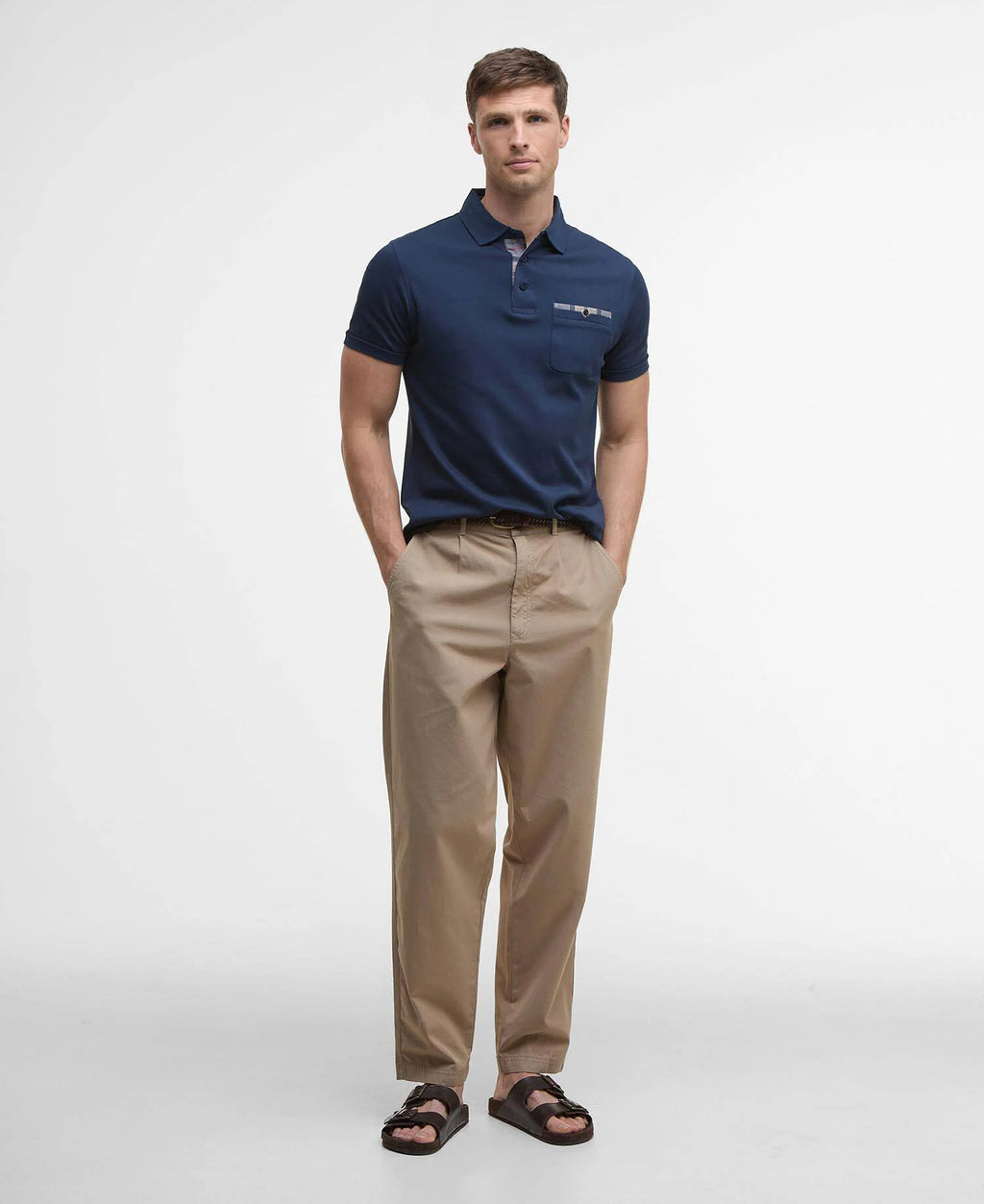 Barbour Corpatch Tailored Short-Sleeved Polo Shirt