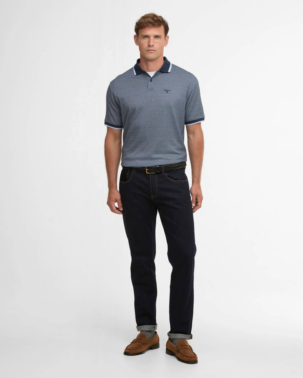 Barbour Weston Textured Polo Shirt