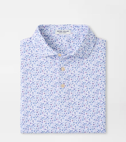 Peter Millar Oyster Roast Performance Jersey Polo