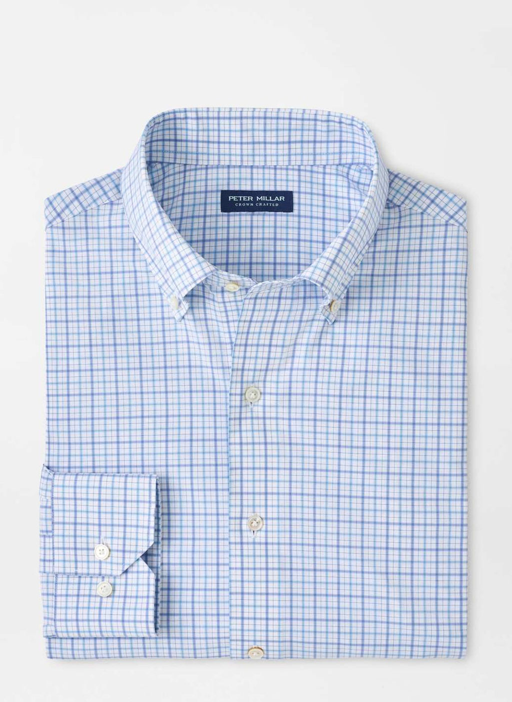 Peter Millar Canal Performance Poplin Sport Shirt