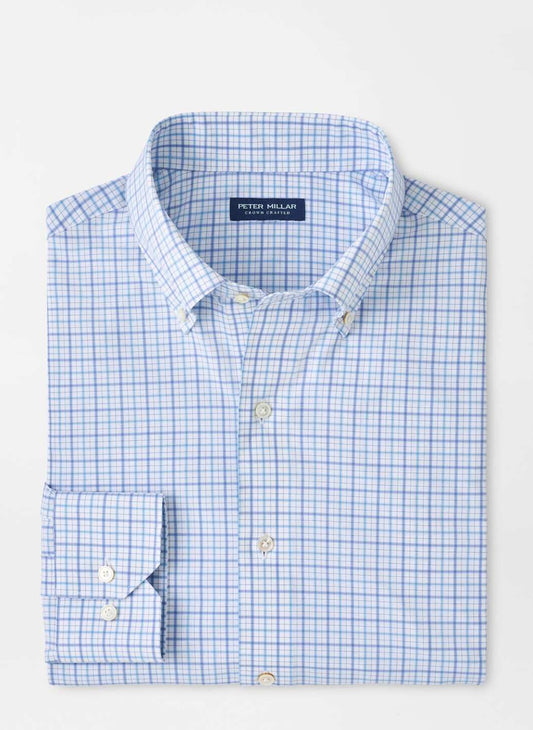 Peter Millar Canal Performance Poplin Sport Shirt