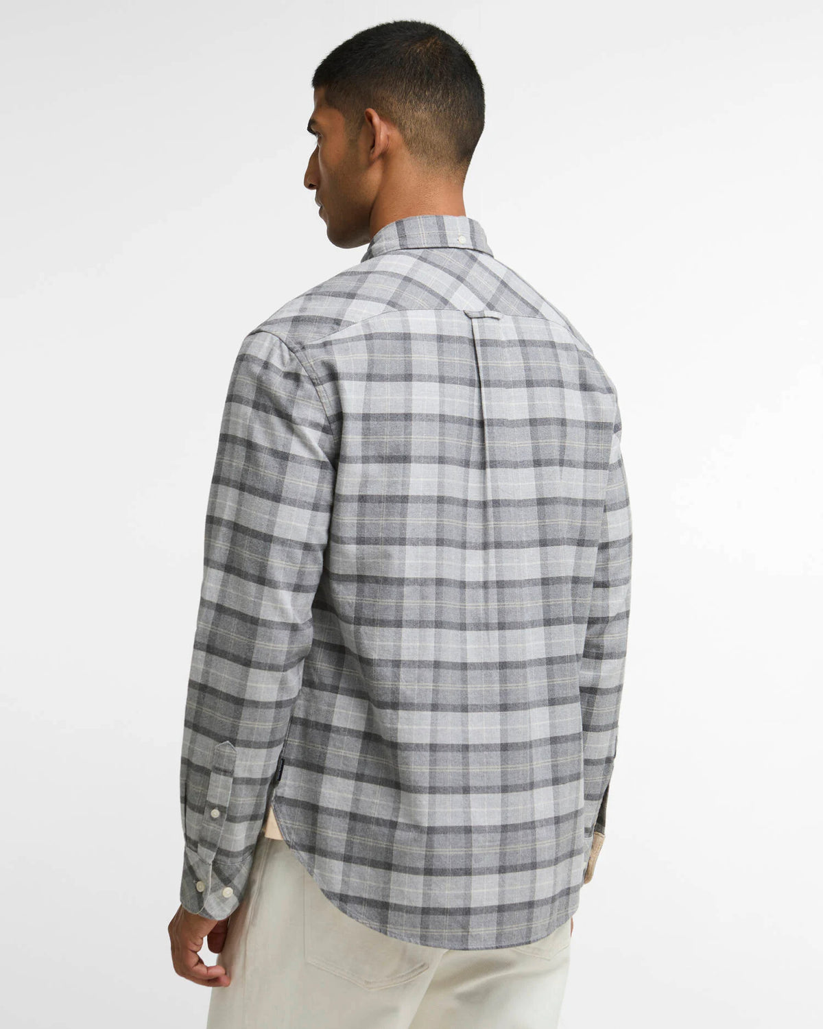 Barbour Mineral Tartan Authentic-Fit Long-Sleeved Shirt
