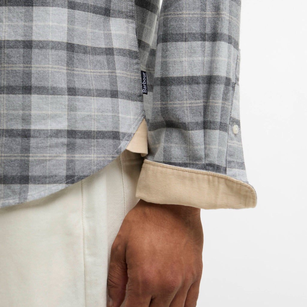 Barbour Mineral Tartan Authentic-Fit Long-Sleeved Shirt