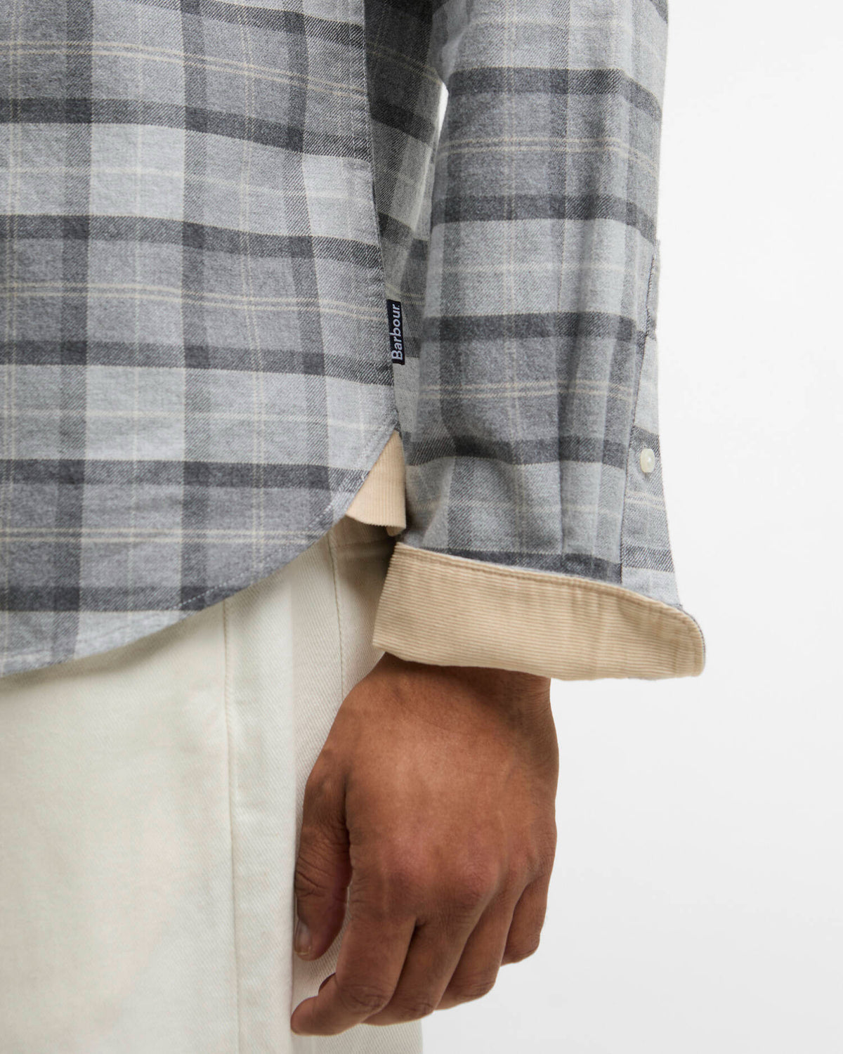 Barbour Mineral Tartan Authentic-Fit Long-Sleeved Shirt