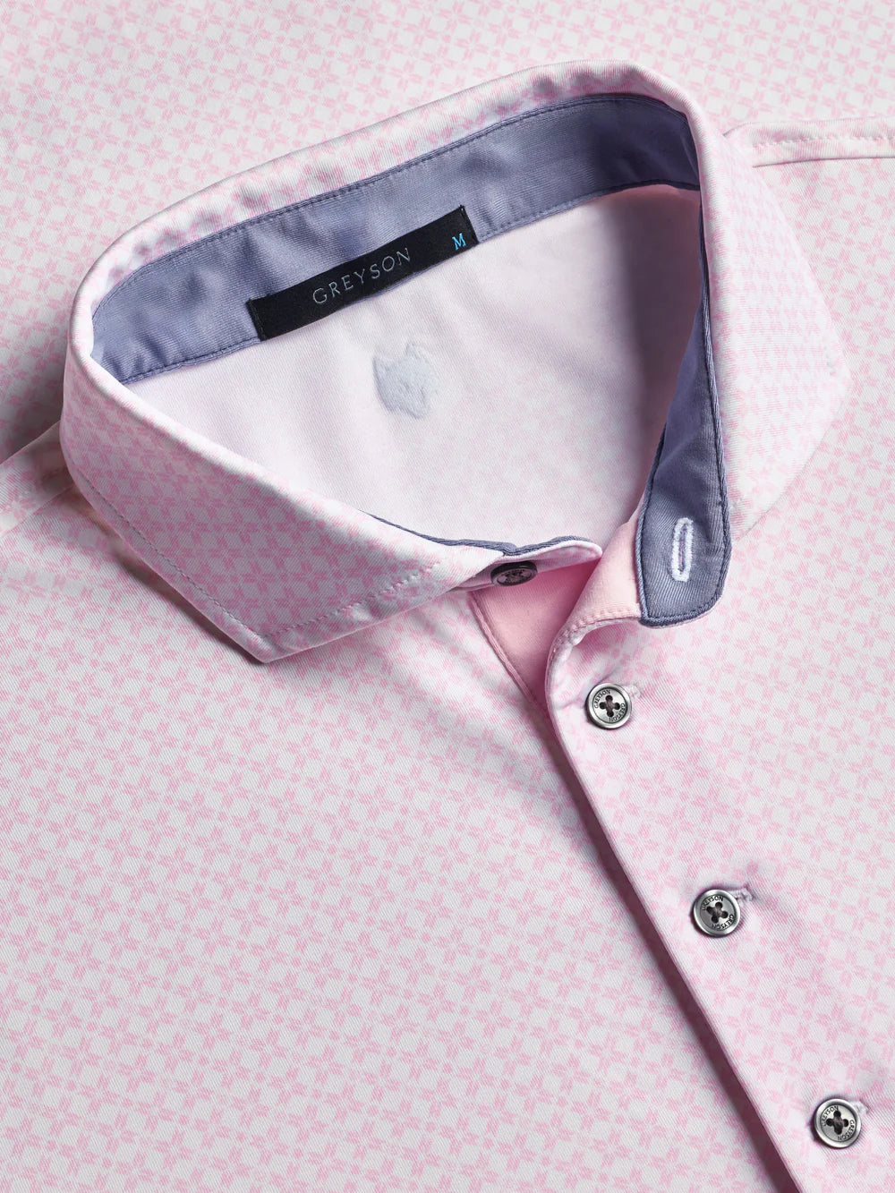Greyson Ghost Thistle Short Sleeve Polo