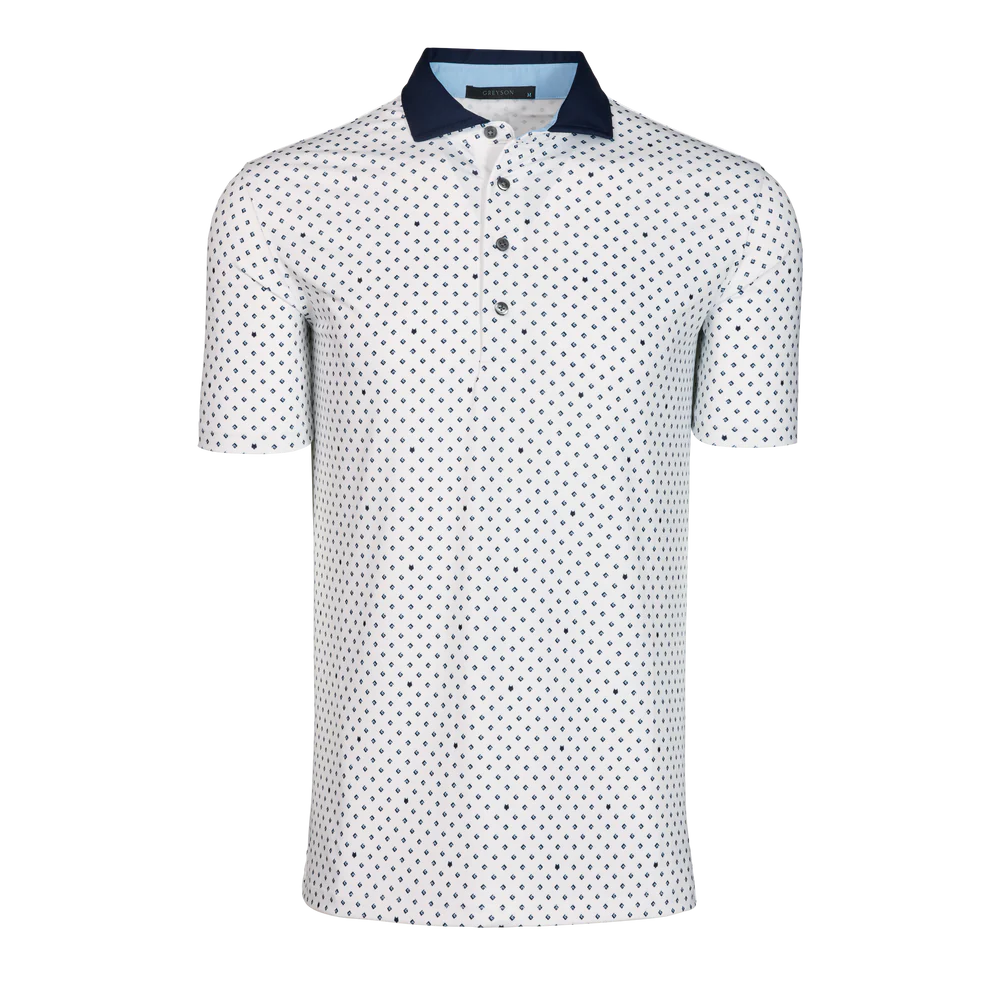 Greyson G Squared Short Sleeve Polo