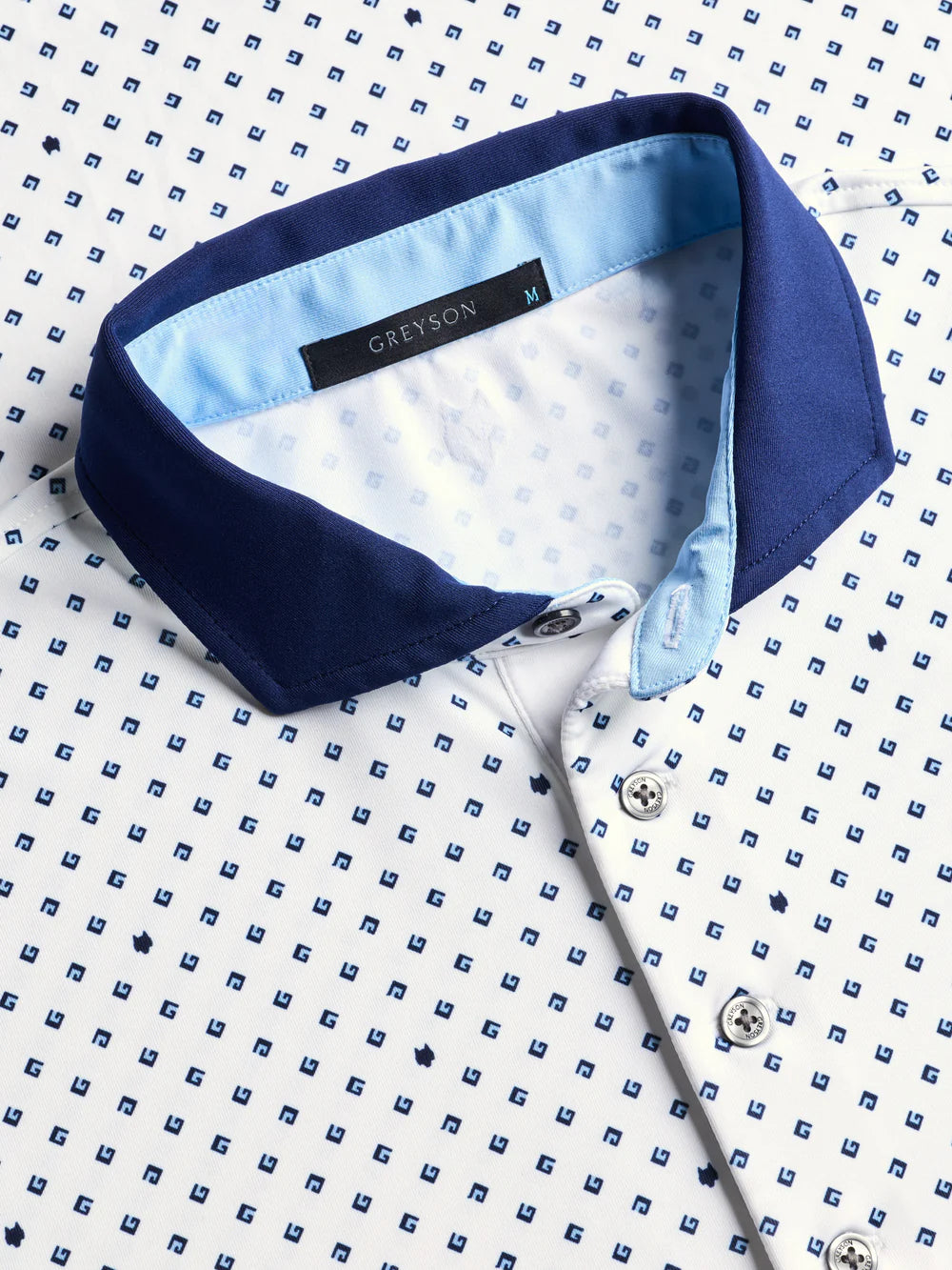Greyson G Squared Short Sleeve Polo