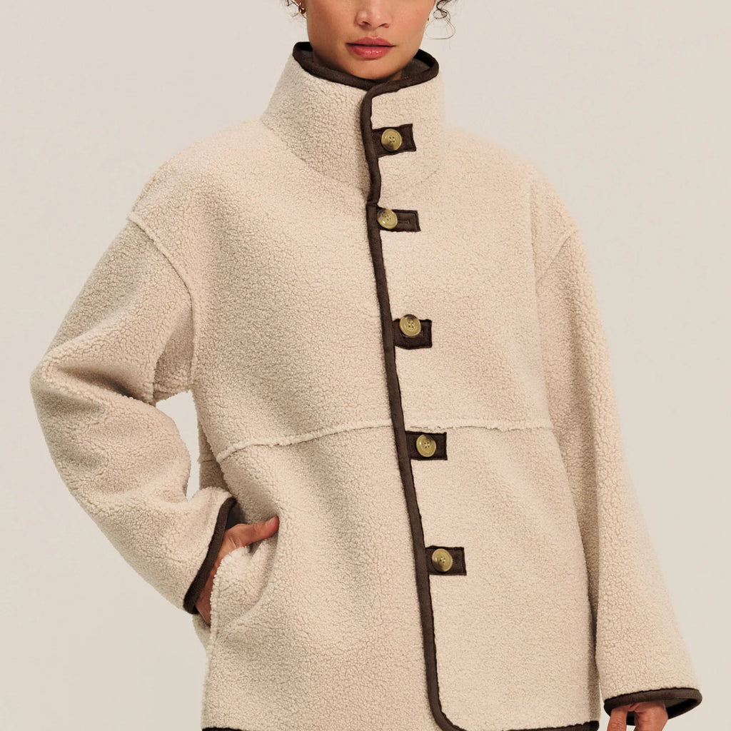 Velvet Shona Sherpa Reversible Jacket