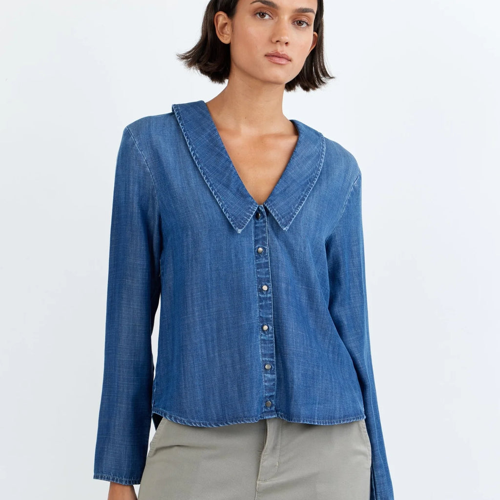 Bella Dahl Oversized Collar Shirt