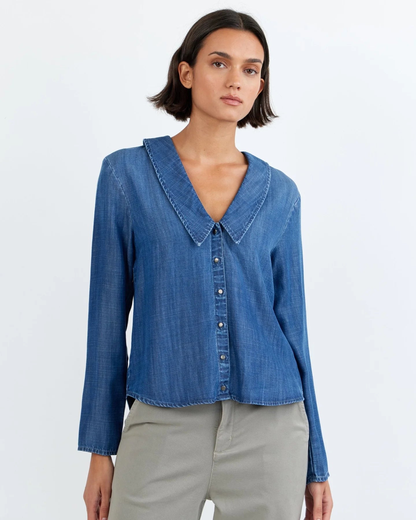 Bella Dahl Oversized Collar Shirt